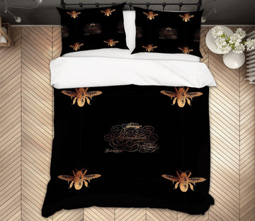 3D Bee Specimen 179 Uta Naumann Bedding Bed Pillowcases Quilt Quiet Covers AJ Creativity Home 