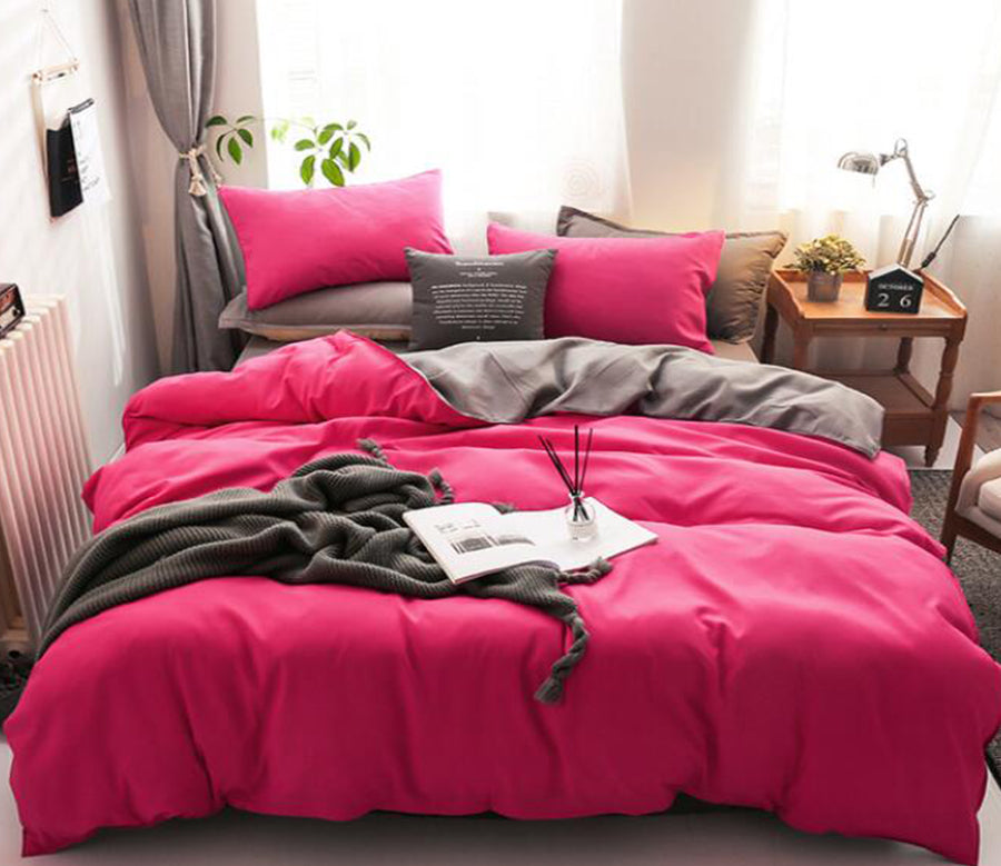 3D Rose Red 12105 Bed Pillowcases Quilt