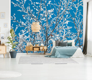 3D Snowflake Tree 1407 Assaf Frank Wall Mural Wall Murals Wallpaper AJ Wallpaper 2 