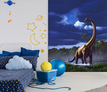 3D Brachiosaur 1403 Jerry LoFaro Wall Mural Wall Murals Wallpaper AJ Wallpaper 2 