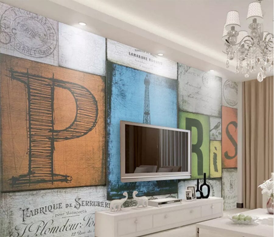 3D Iron Tower 2029 Wall Murals Wallpaper AJ Wallpaper 2 