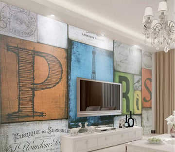 3D Iron Tower 2029 Wall Murals Wallpaper AJ Wallpaper 2 