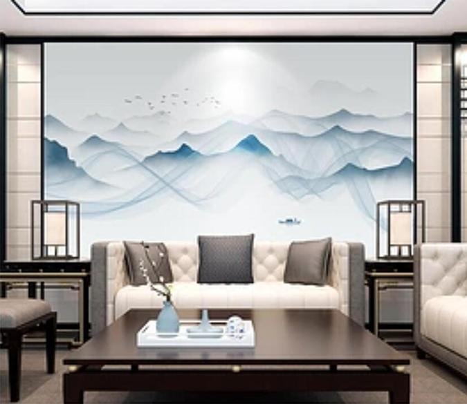3D Misty Valley 362 Wall Murals Wallpaper AJ Wallpaper 2 