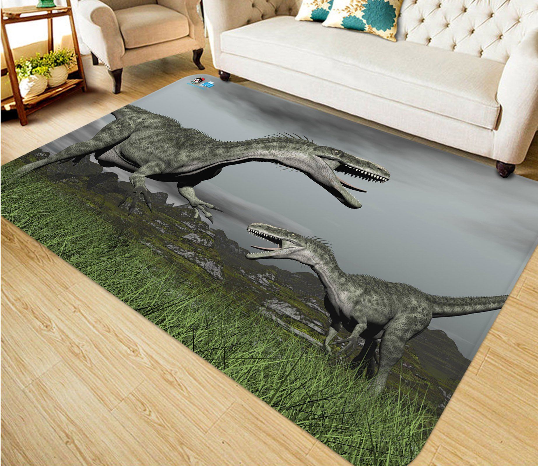 3D Dinosaur 3911 Non Slip Rug Mat Mat AJ Creativity Home 