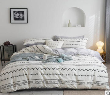 3D Line Totem 30095 Bed Pillowcases Quilt