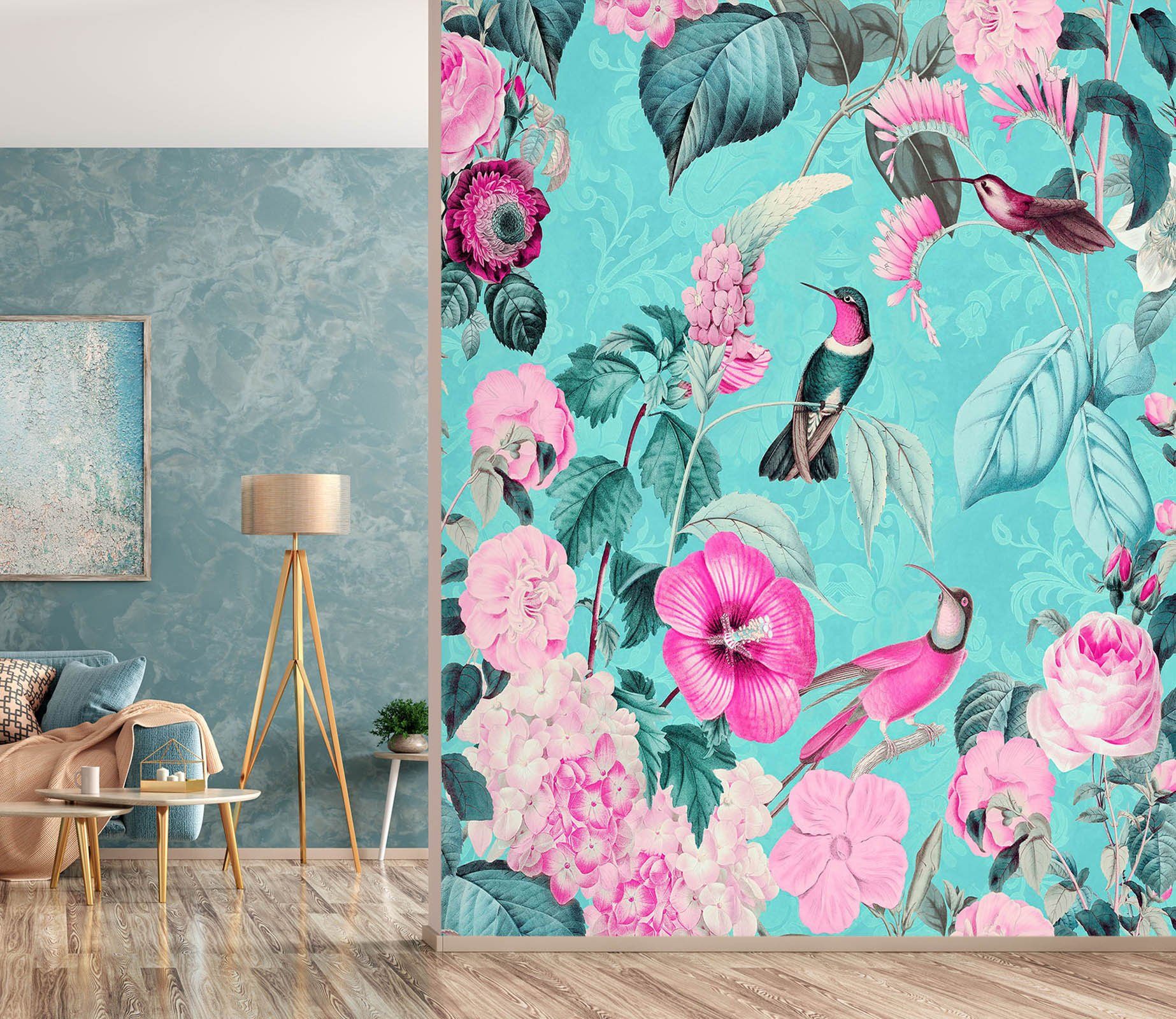 3D Bird Home 1443 Andrea haase Wall Mural Wall Murals Wallpaper AJ Wallpaper 2 