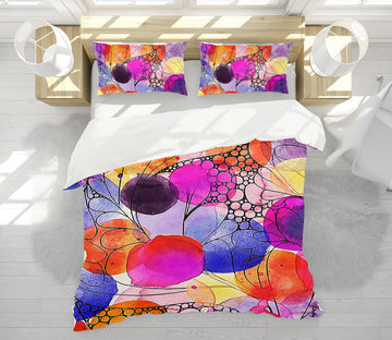 3D Green Circle 12143 Bed Pillowcases Quilt