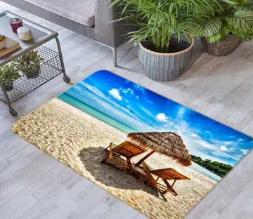 3D Beach Umbrella 76233 Non Slip Rug Mat