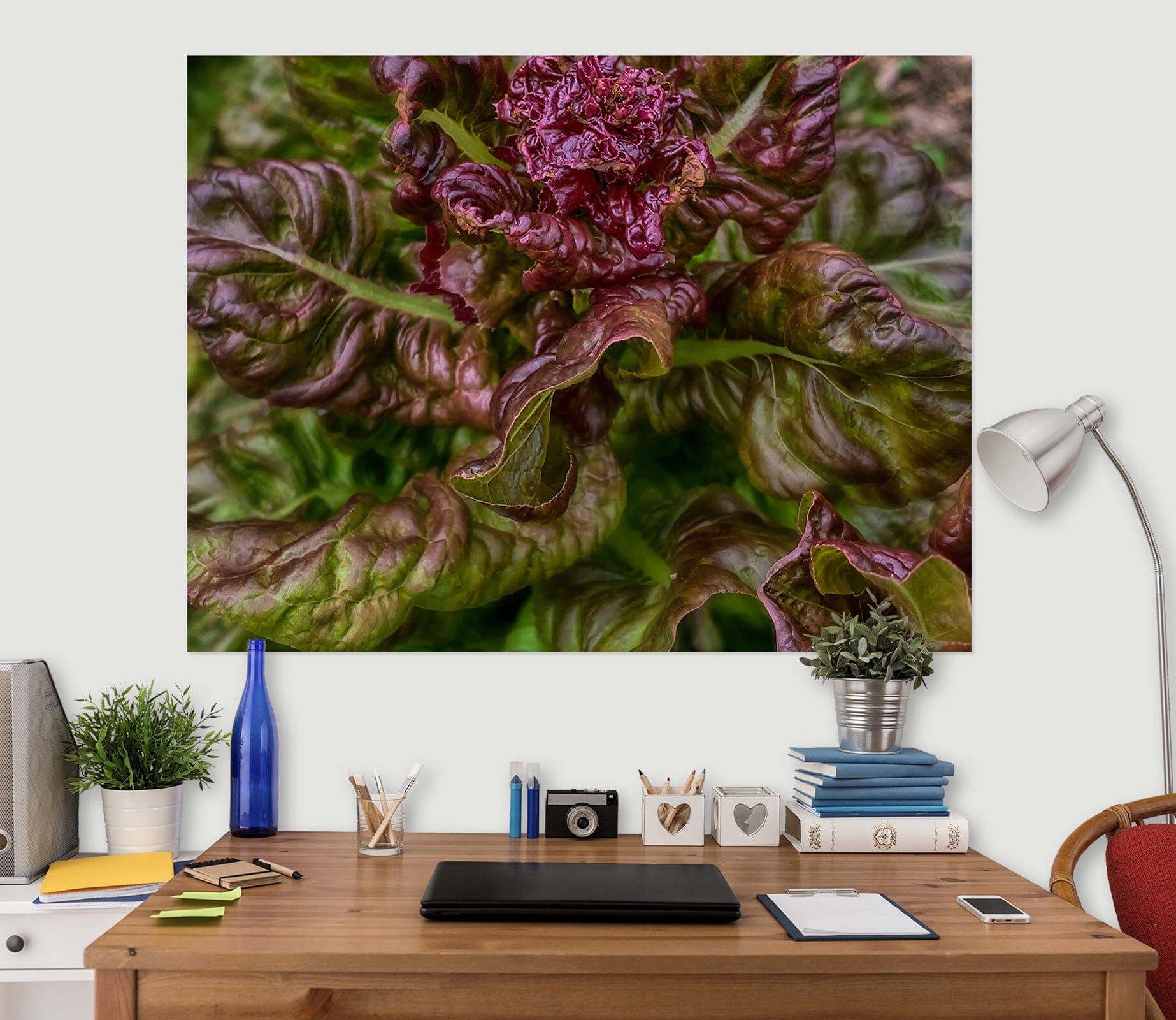 3D Purple Plant 112 Jerry LoFaro Wall Sticker Wallpaper AJ Wallpaper 2 