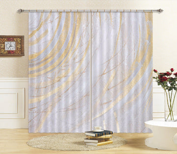 3D Curved White Background 44 Curtains Drapes Curtains AJ Creativity Home 