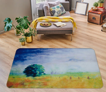 3D Bushes Trees 75212 Non Slip Rug Mat