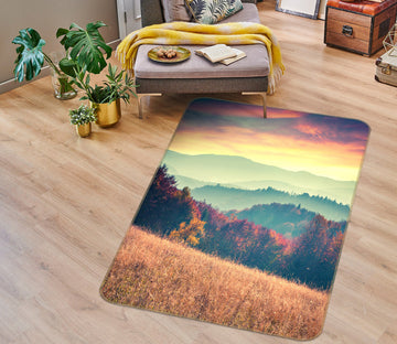 3D Mountains 35119 Non Slip Rug Mat