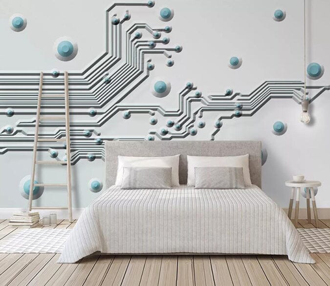 3D Minimalistic Geometry 3066 Wall Murals Wallpaper AJ Wallpaper 2 