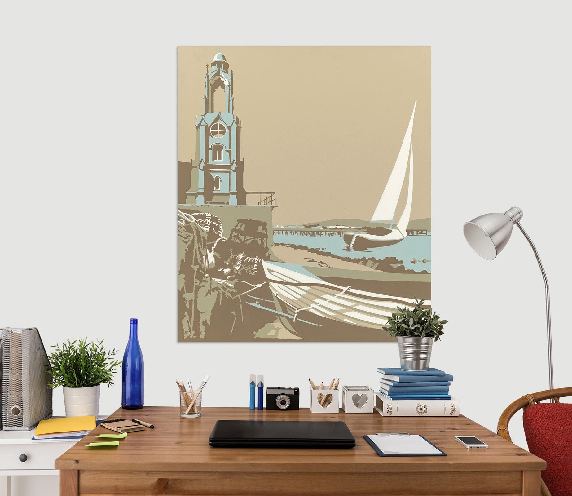 3D Swanage Tower 073 Steve Read Wall Sticker Wallpaper AJ Wallpaper 2 