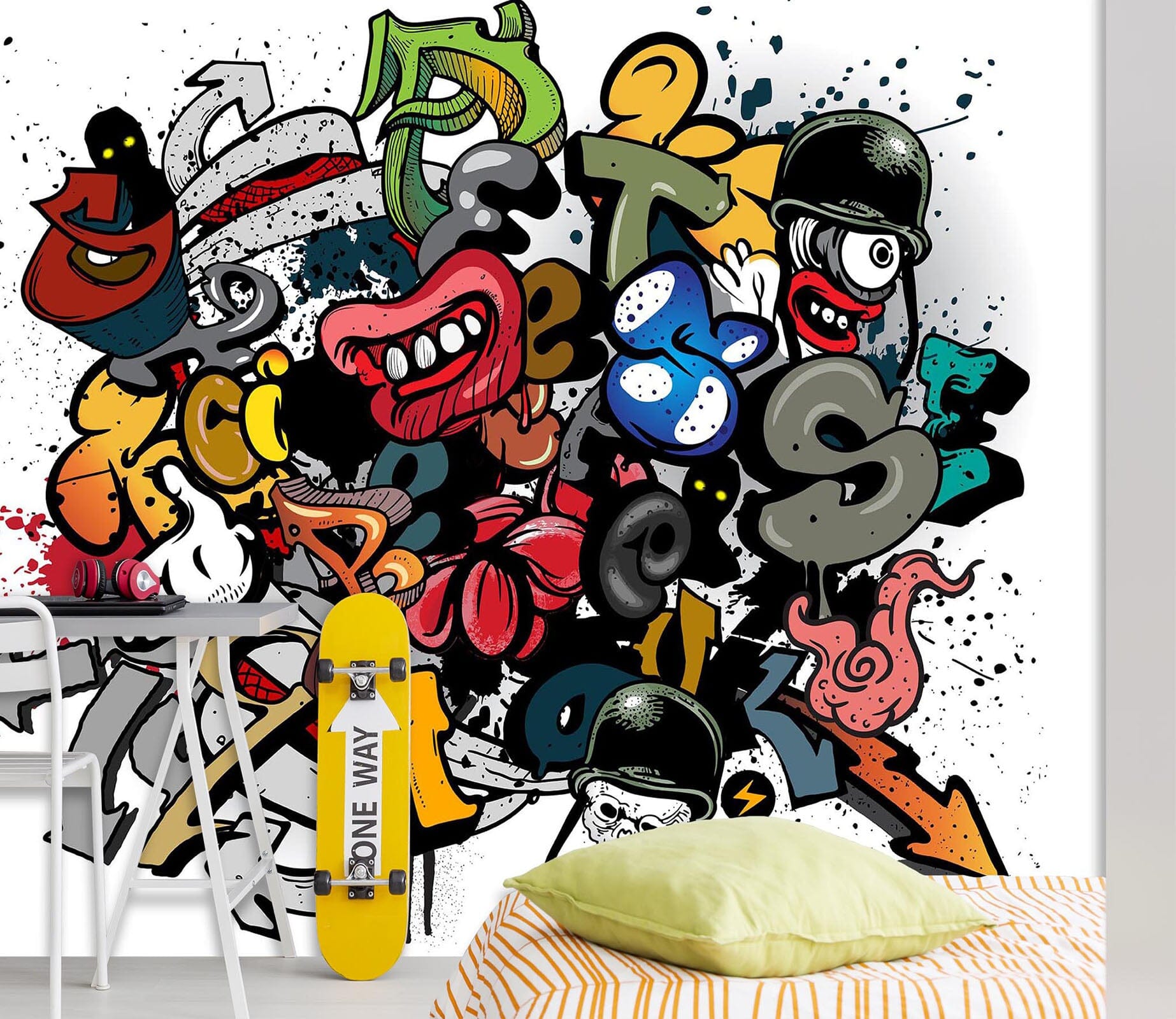 3D Graffiti Hand Painted 145 Wall Murals Wallpaper AJ Wallpaper 2 