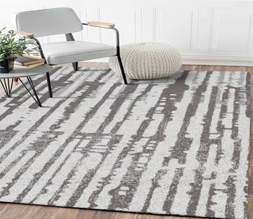 3D Black Lines WG117 Non Slip Rug Mat Mat AJ Creativity Home 