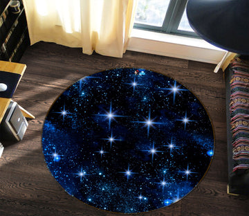3D Starlight 81009 Round Non Slip Rug Mat