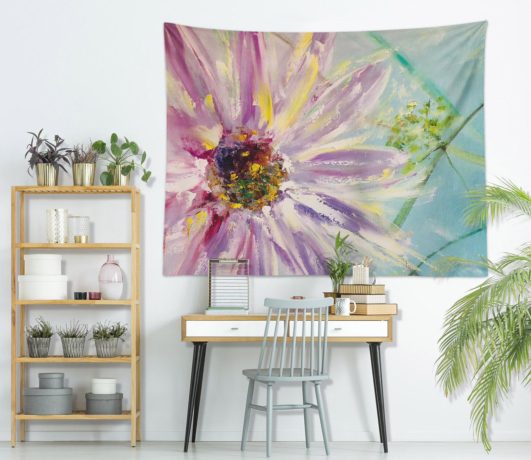 3D Art Flower 3634 Skromova Marina Tapestry Hanging Cloth Hang