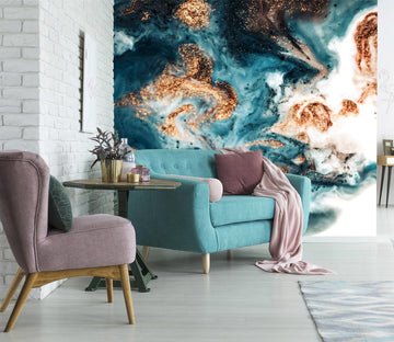 3D Abstract Blue Irregularity 57 Wallpaper AJ Wallpaper 