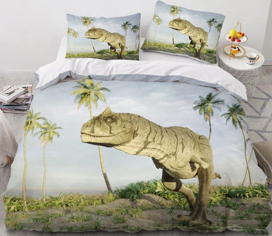 3D Dinosaur Tree 7748 Bed Pillowcases Quilt