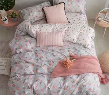 3D Small Floral 8179 Bed Pillowcases Quilt