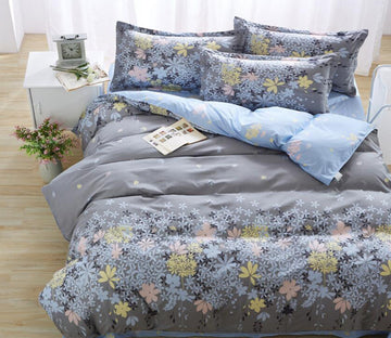 3D Gray Background Small Print 1012 Bed Pillowcases Quilt