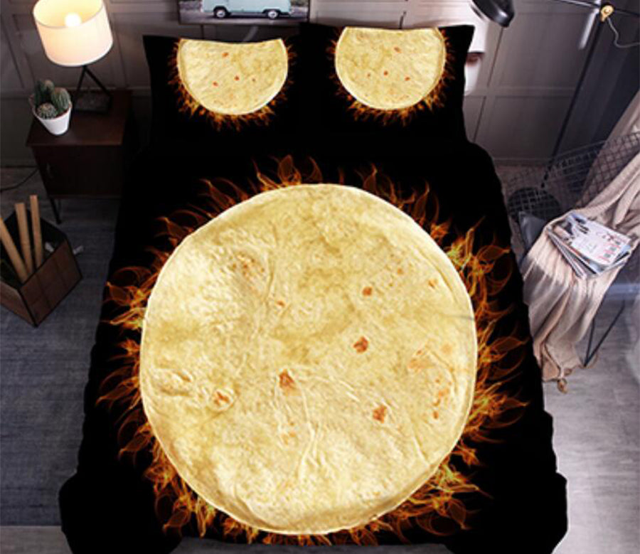 3D Bread 1170 Bed Pillowcases Quilt