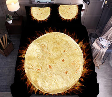 3D Bread 1170 Bed Pillowcases Quilt