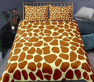 3D Giraffe Pattern 0083 Bed Pillowcases Quilt