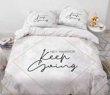 3D Letter Line 9115 Bed Pillowcases Quilt