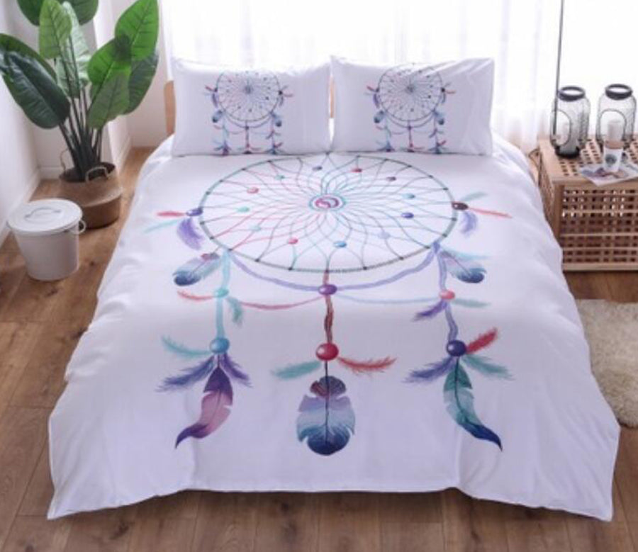 3D Dreamcatcher 66166 Bed Pillowcases Quilt