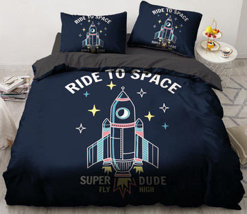 3D Srocket 139 Bed Pillowcases Quilt