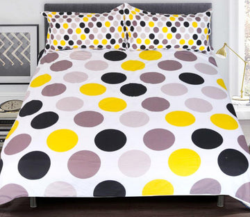 3D Wave Point 1001 Bed Pillowcases Quilt