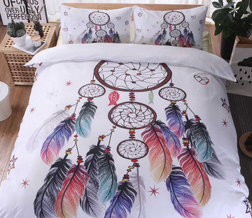 3D Dreamcatcher Star Point 9988 Bed Pillowcases Quilt