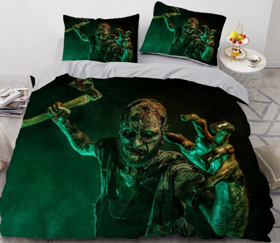 3D Strange Male 7728 Bed Pillowcases Quilt