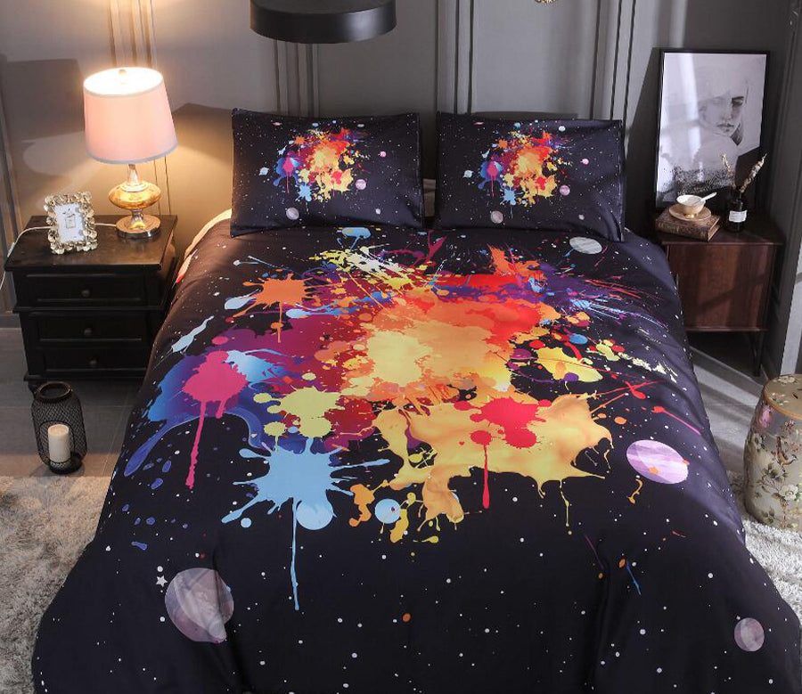 3D Pigment Ink Dot 9976 Bed Pillowcases Quilt
