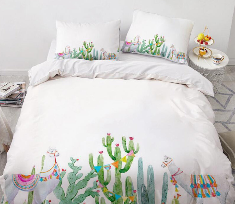 3D Cactus 88145 Bed Pillowcases Quilt