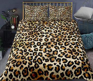 3D Leopard 0099 Bed Pillowcases Quilt