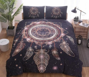 3D Dreamcatcher 66184 Bed Pillowcases Quilt