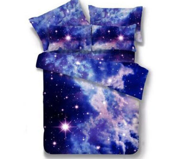 3D Sky Star 66153 Bed Pillowcases Quilt