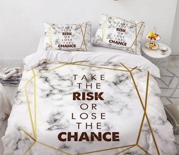 3D Letter 9111 Bed Pillowcases Quilt