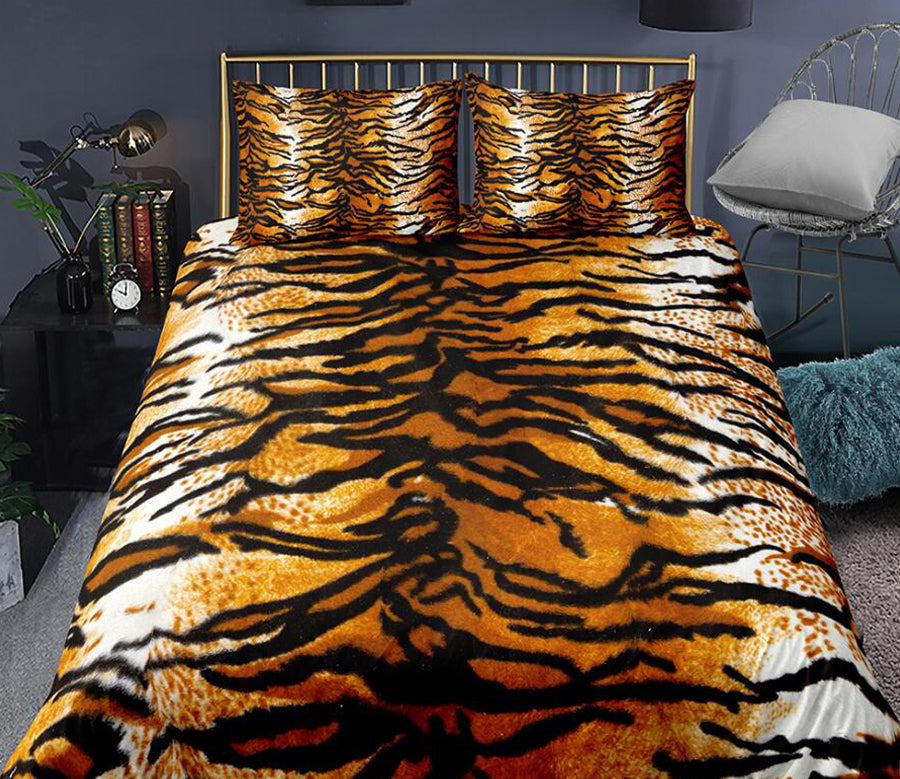 3D Tiger Pattern 0045 Bed Pillowcases Quilt