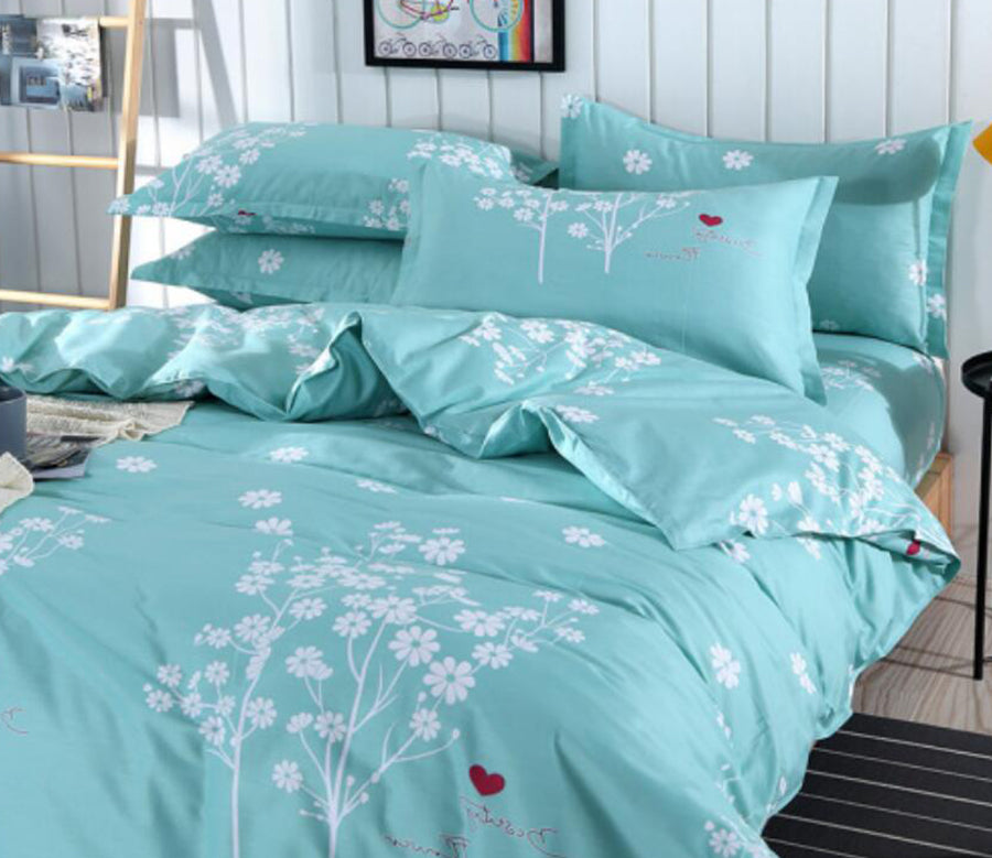 3D Lake Blue 1151 Bed Pillowcases Quilt