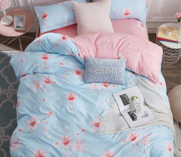 3D Flower 8176 Bed Pillowcases Quilt