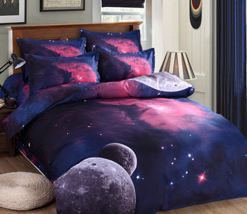 3D Planet 66192 Bed Pillowcases Quilt