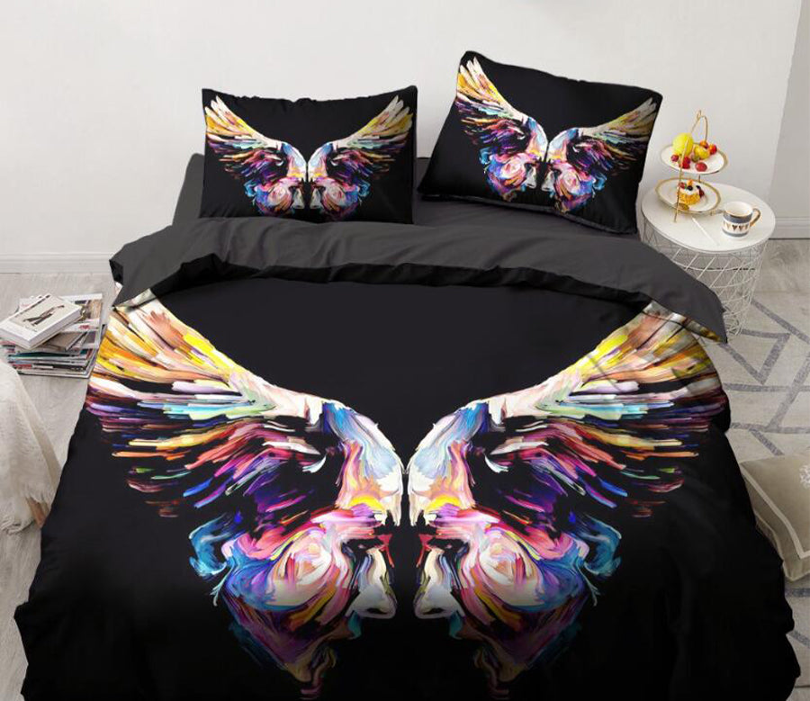 3D Wing 9089 Bed Pillowcases Quilt