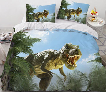 3D Dinosaur 7743 Bed Pillowcases Quilt