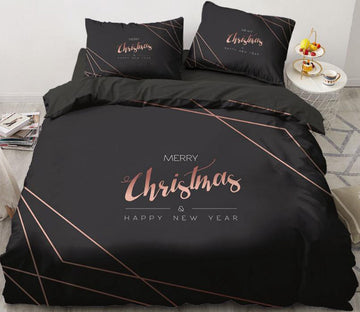 3D English Alphabet 55107 Bed Pillowcases Quilt