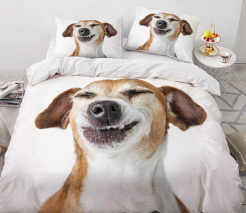 3D Dog 7791 Bed Pillowcases Quilt