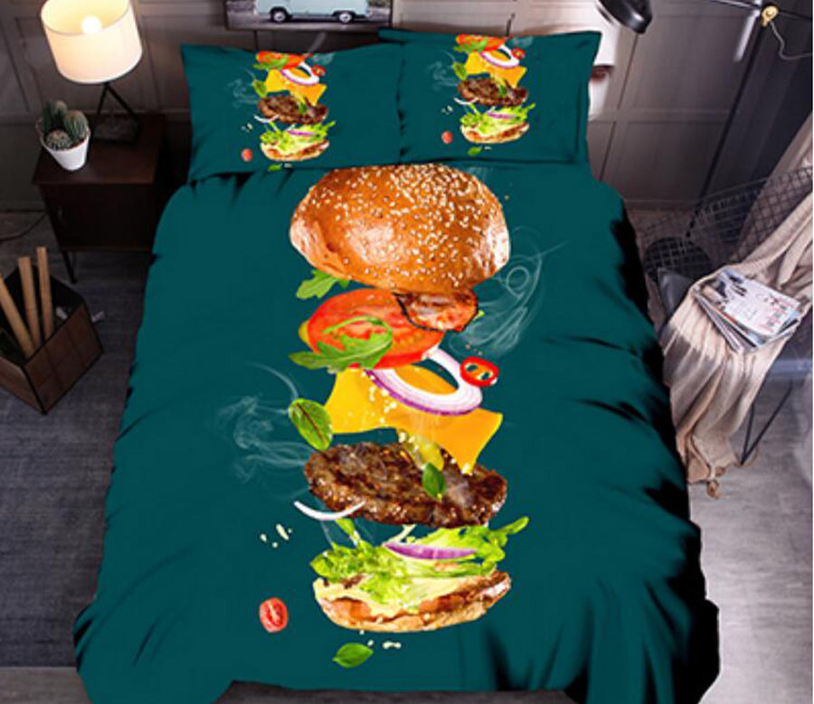 3D Hamburg 1192 Bed Pillowcases Quilt